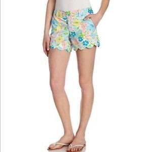 NWOT Lilly Pulitzer Spring Fling Buttercup Shorts